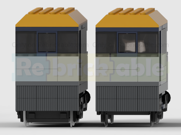 LEGO MOC-200060 60197 Alternate Build - San Francisco Style Cable