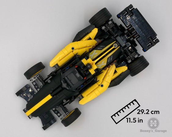 LEGO MOC-145418 42151 80's IndyCar by Bennys_Garage | Rebrickable