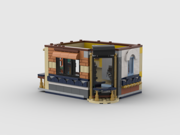 Lego Moc Flower Shop, Cafe, And Photo Studio, Lego 31141 Alternate 