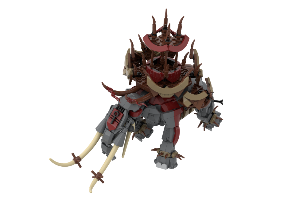 LEGO MOC-259300 Lord of the Rings - Haradrim Mumak - War Oliphaunt by ...