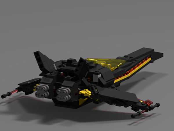 LEGO MOC XL 15 Blacktron Cruiser by Luke_Bricks82 | Rebrickable - Build ...