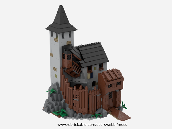 Lego castle best sale moc for sale