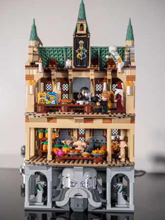 LEGO MOC HP Modular Great Hall Entrance and Courtyard by