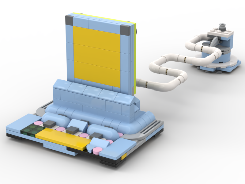 LEGO MOC-261250 31174 Computer and Mouse by AresBuilds | Rebrickable ...