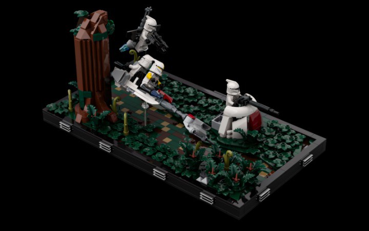 LEGO MOC Battle of Utapau Diorama by FOR THE REPUBLIC