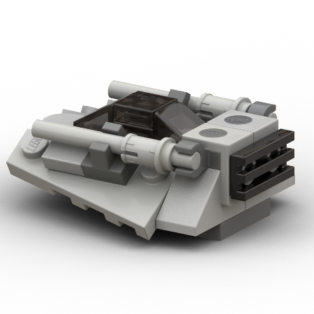 LEGO MOC SW Midi Scale T-47 Airspeeder (Snowspeeder) - #4486 Mod by ...