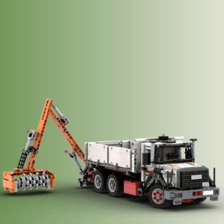 LEGO MOC-155919 Boom mower by OldOlneyLego | Rebrickable - Build with LEGO