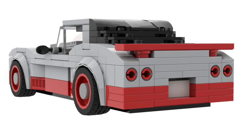 LEGO MOC The Wraith 77' Corvette Custom by Baconator84 | Rebrickable ...