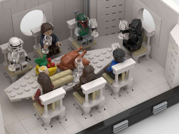 LEGO MOC Dinner with Vader by scdinodano | Rebrickable - Build with LEGO