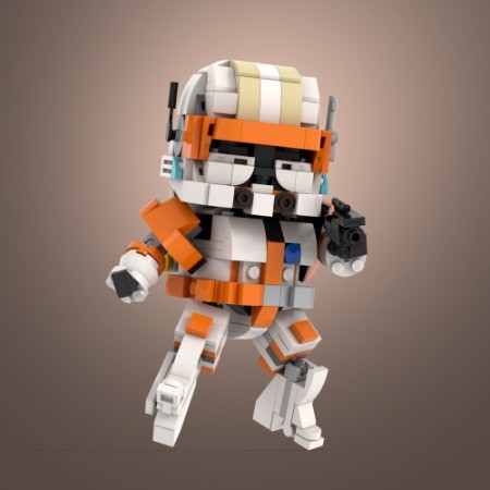 LEGO MOC-173033 COMMANDER CODY by choi_dambaek | Rebrickable - Build ...