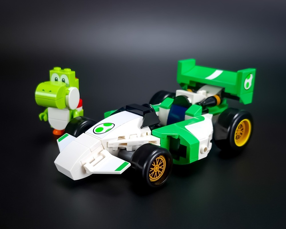 LEGO MOC-243509 Mario Kart Yoshi's B-Dasher MKII by SFH_Bricks