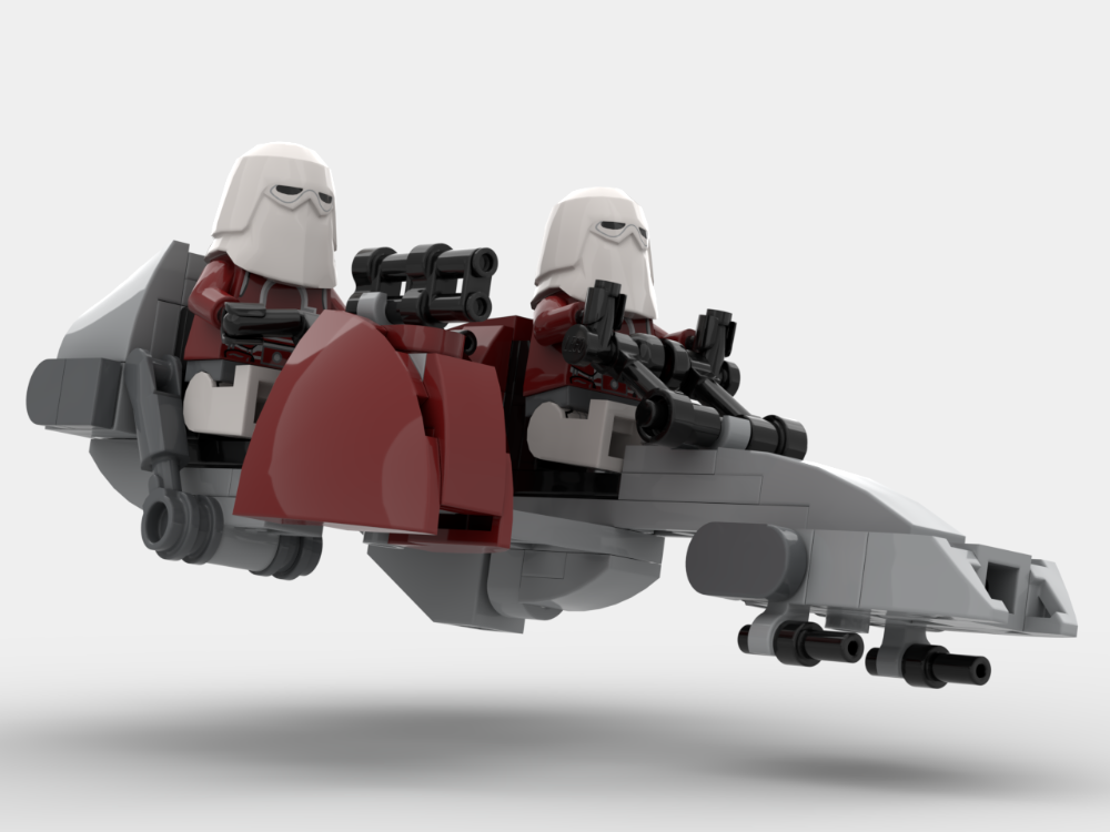LEGO MOC-211207 Republic BARC Speeder with Sidecar by Ostronamus ...