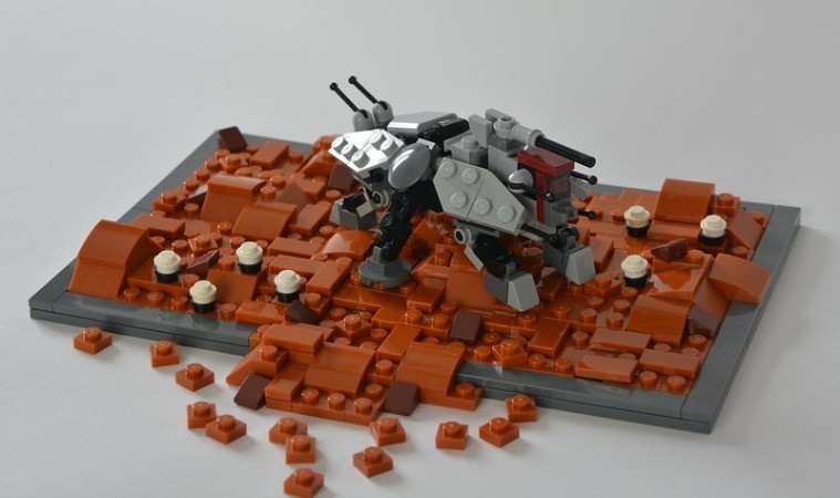 LEGO MOC-214213 AT-TE Walker by PierreMiniBricks | Rebrickable - Build ...