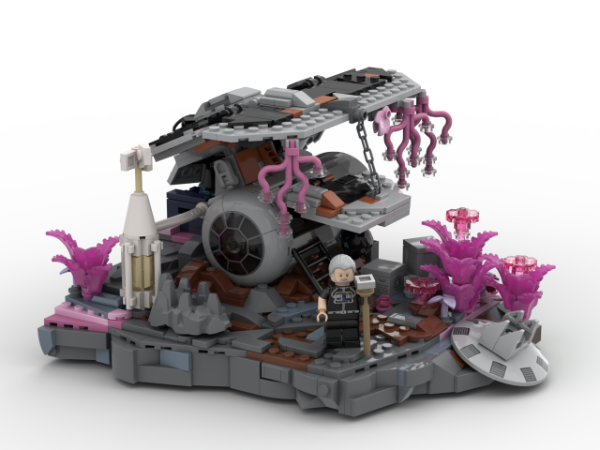 LEGO MOC-182070 Stranded TIE Pilot by Mirage_ | Rebrickable - Build ...