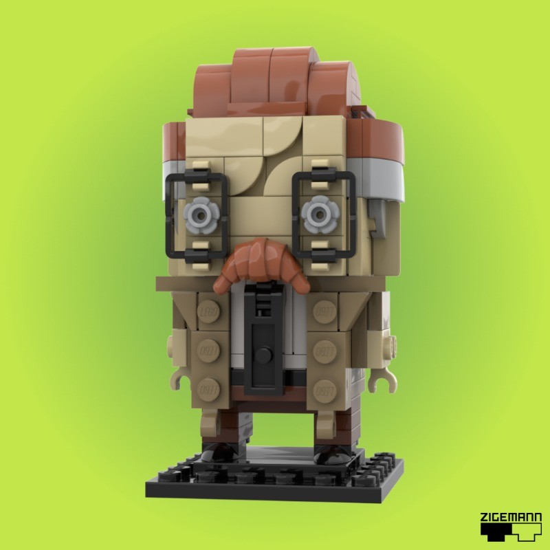 LEGO MOC COMMISSIONER GORDON by ttZIGEMANN | Rebrickable - Build with LEGO