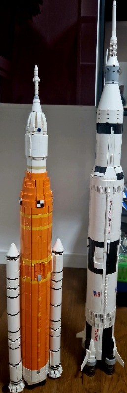 LEGO MOC-204135 NASA Artemis Space Launch System (SLS) 1:110