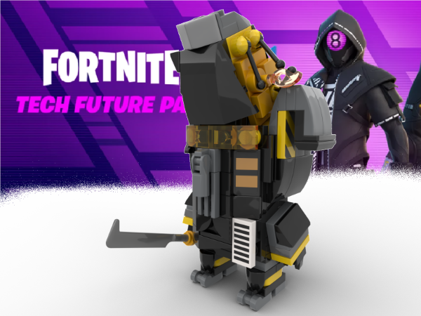 LEGO MOC Toon Peely - FORTNITE - Inkville gang by ALLEGORY ...