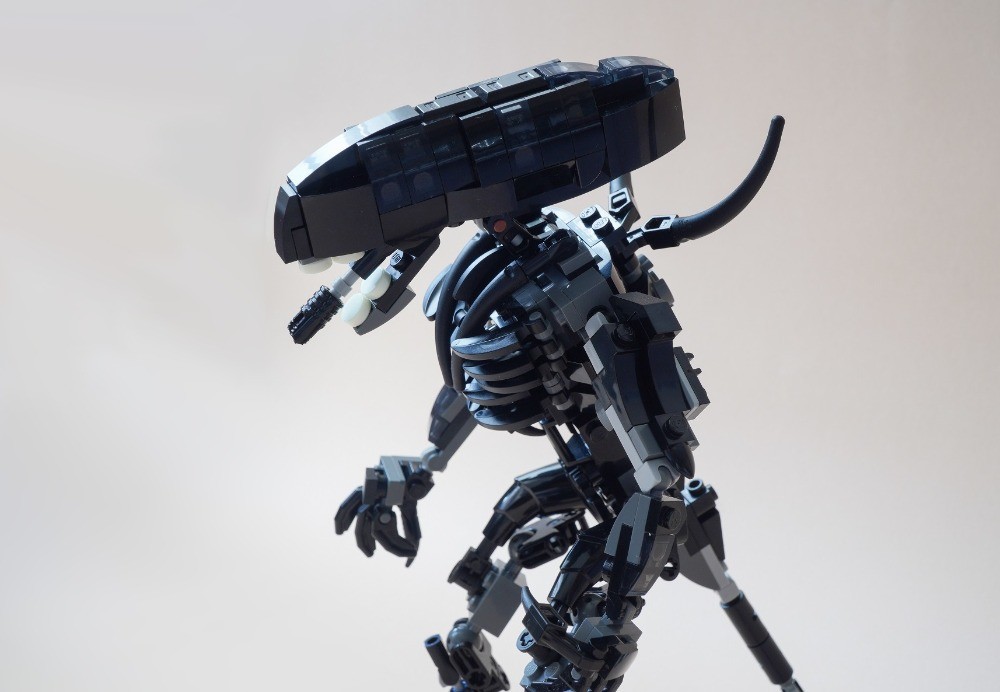 LEGO MOC-258604 Alien Xenomorph - Alt build 76458 Thestral Family – Sci ...