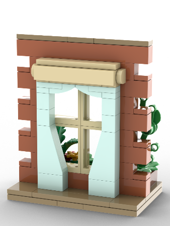 LEGO MOC-208613 Window View by AntOrman | Rebrickable - Build with LEGO
