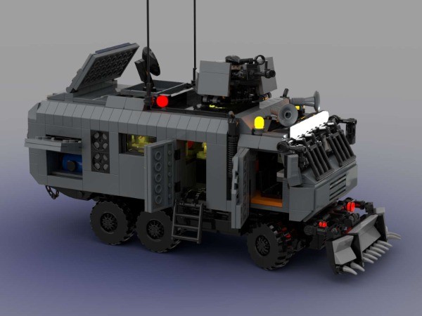 LEGO MOC-185800 Tatra Doomsday Armored RV by Hippocampus Revolution ...