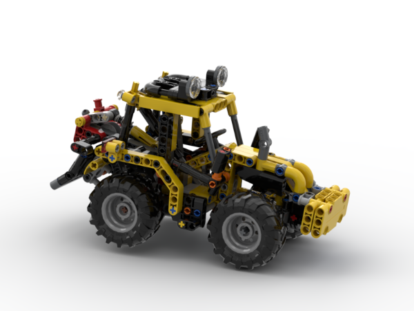 LEGO MOC Winch and Blade Forest Tractor 42122 alternative build by ...