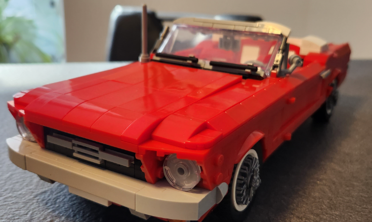 LEGO MOC-186517 1:18 Ford Mustang Convertible by Double_U_Bricks ...