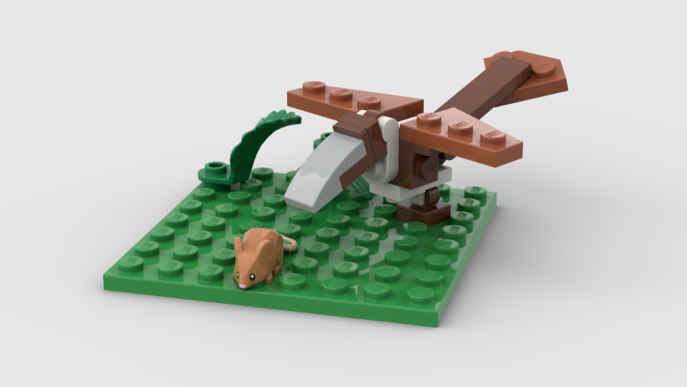 LEGO MOC Raptor (LEGO 40411 Alternate) by pluTOMium | Rebrickable ...