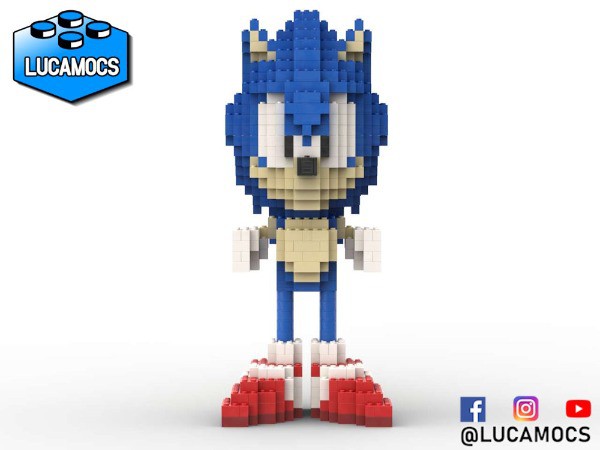 We Build LEGO Sonic the Hedgehog, A Fuzzy Throwback to the 16-Bit Era - IGN