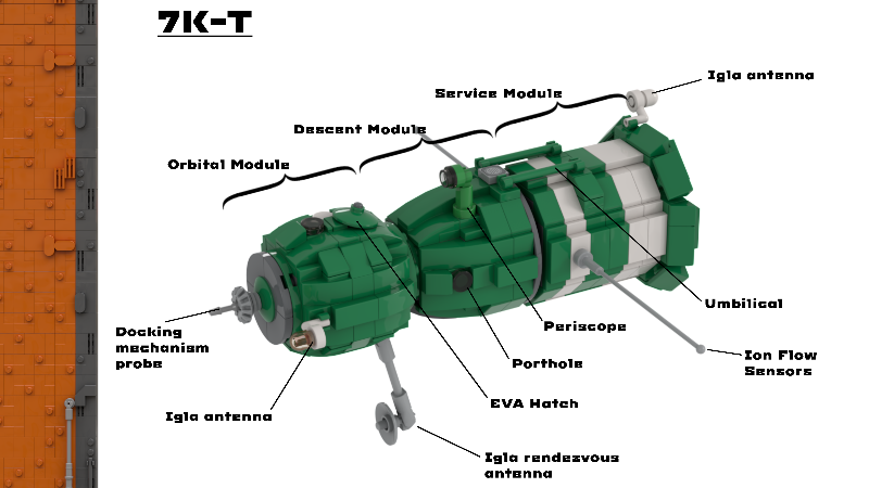 LEGO MOC-195218 7K-T (1:42 Minifig scale) by NightHawk11991