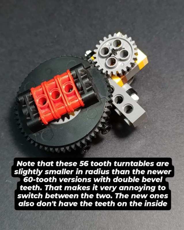 LEGO MOC Big Turntable Mech Joint by SparrowLegs | Rebrickable