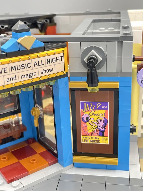 Review: 10312-1 - Jazz Club | Rebrickable - Build with LEGO