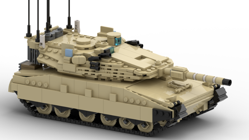 LEGO MOC Merkava mk4 by Isubuilds | Rebrickable - Build with LEGO