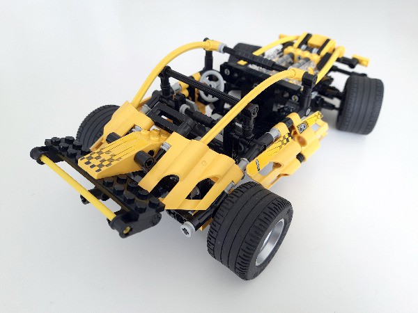 LEGO MOC 8445 Hot-Rod B-Model by freakbrot | Rebrickable - Build