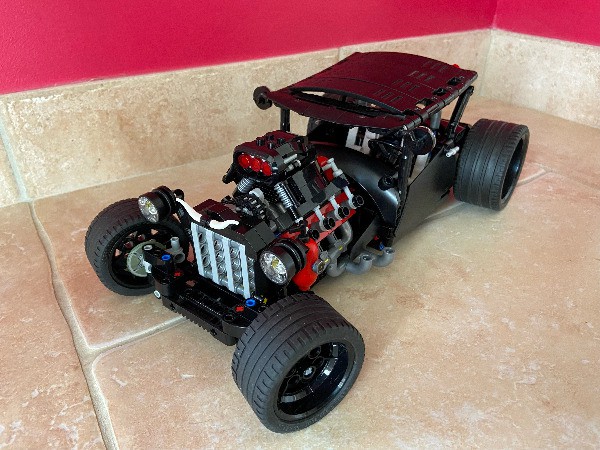 LEGO MOC 42127 Model B - Bucket Hot Rod By Nico71 | Rebrickable - Build ...