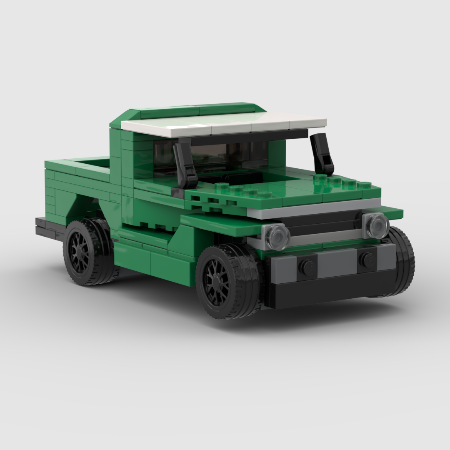 LEGO MOC Toyota Land Cruiser truck by 6th gear | Rebrickable - Build ...