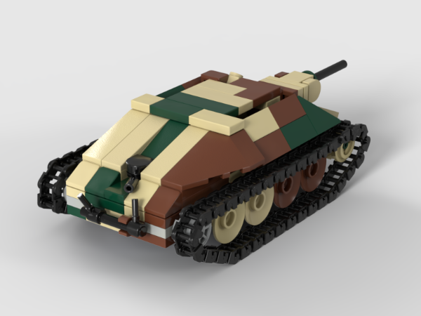 LEGO MOC WW2 Hetzer tank 1:45 scale by BrickMotions6026 | Rebrickable ...