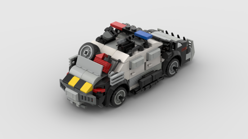 LEGO MOC Post-apocalyptic style - Standard Armed Patrol Car by 蓝呱呱呱呱 ...