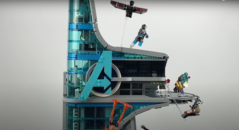 Lego avengers tower online moc instructions