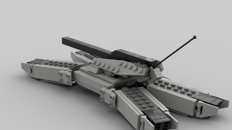 LEGO MOC Futuristic Light Tank by Futurism_Lego | Rebrickable - Build ...