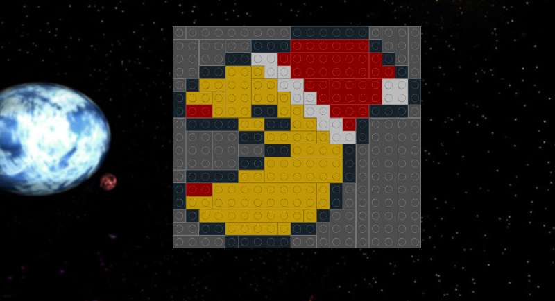 LEGO MOC-205294 Santa Mrs. Pac-Man by RetroRemake | Rebrickable - Build ...