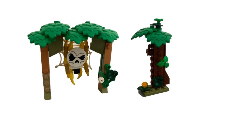 LEGO MOC-201551 Skulltulla arch - spare parts builds from 77092 by