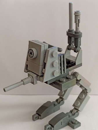 LEGO MOC simple minifig scale at-rt from star wars by CzerstwyChleb ...