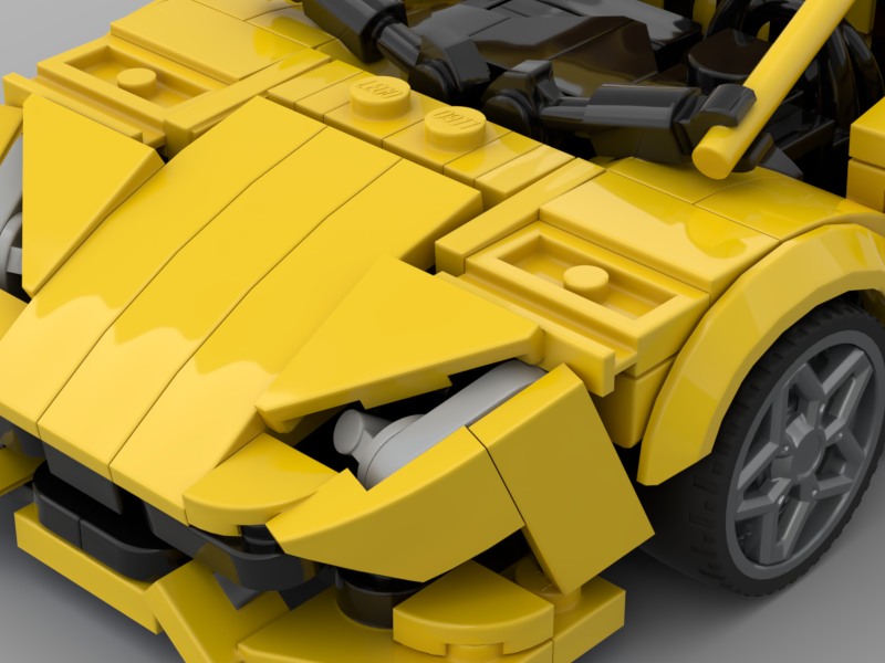 LEGO MOC-250167 Lamborghini Huracan 5in1- LP610-4, Performante, EVO ...