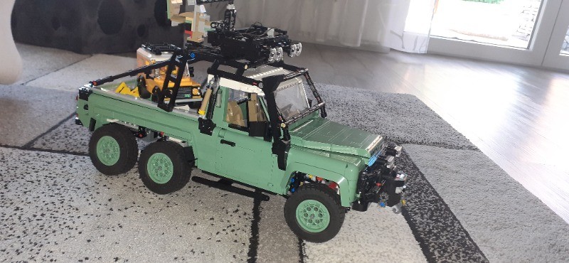 LEGO MOC 10317 Land Rover 6x6 Truck - Groot's Machine Gun Chariot by ...