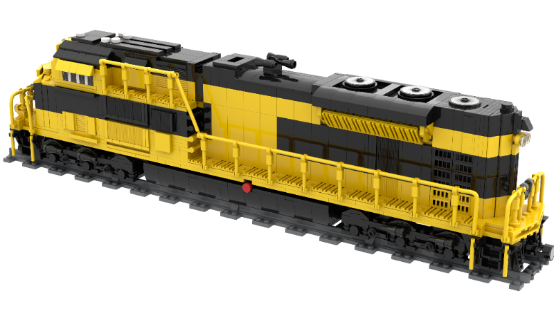 LEGO MOC MD SD70Ace VIRGINIAN (NS Heritage unit) by Barduck ...