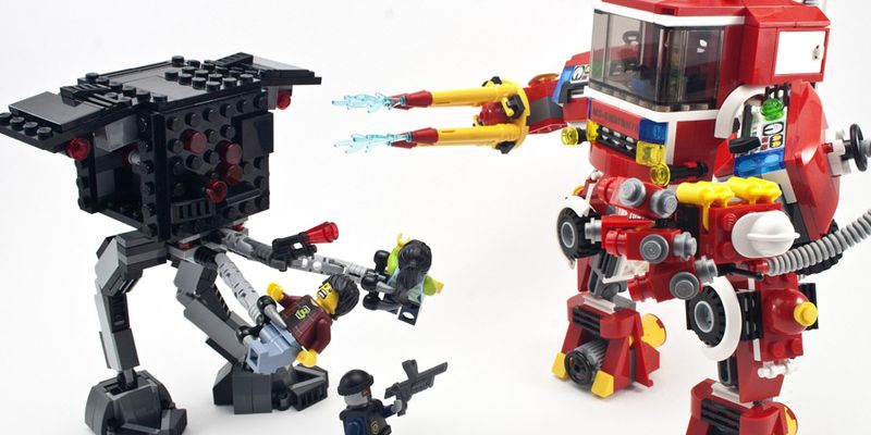 Review 70813 Rescue Reinforcements | Rebrickable LEGO