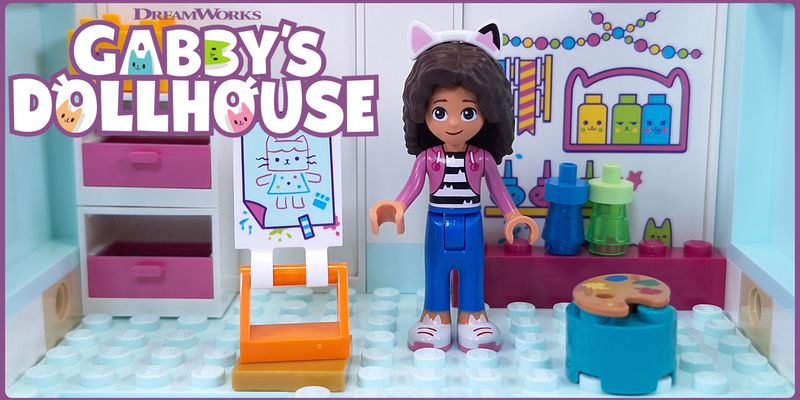 Gabby Dollhouse Gabby's Dollhouse, 10788 - Lego & Construction