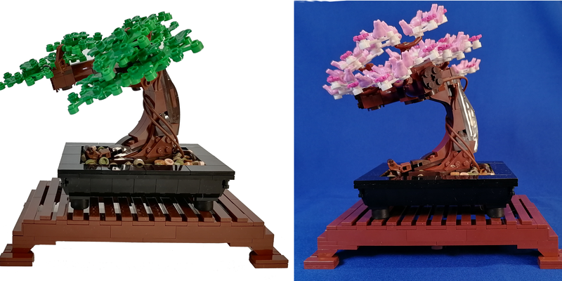 A Beautifully Calming Customizable LEGO Bonsai Tree