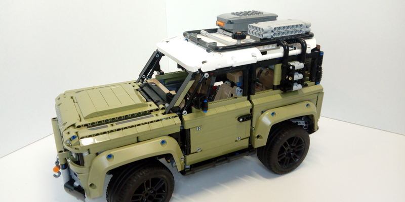 Review: 42110-1 - Land Defender Rebrickable with LEGO