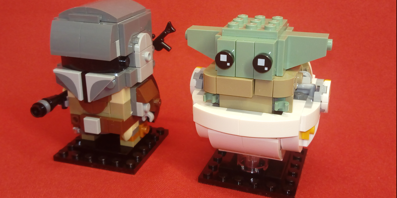 LEGO BrickHeadz Star Wars The Mandalorian & The Child Set 75317 - US